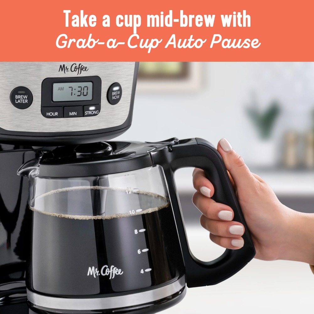 Title 6, Mr. Coffee® 12-Cup Programmable Coffee Maker wi...