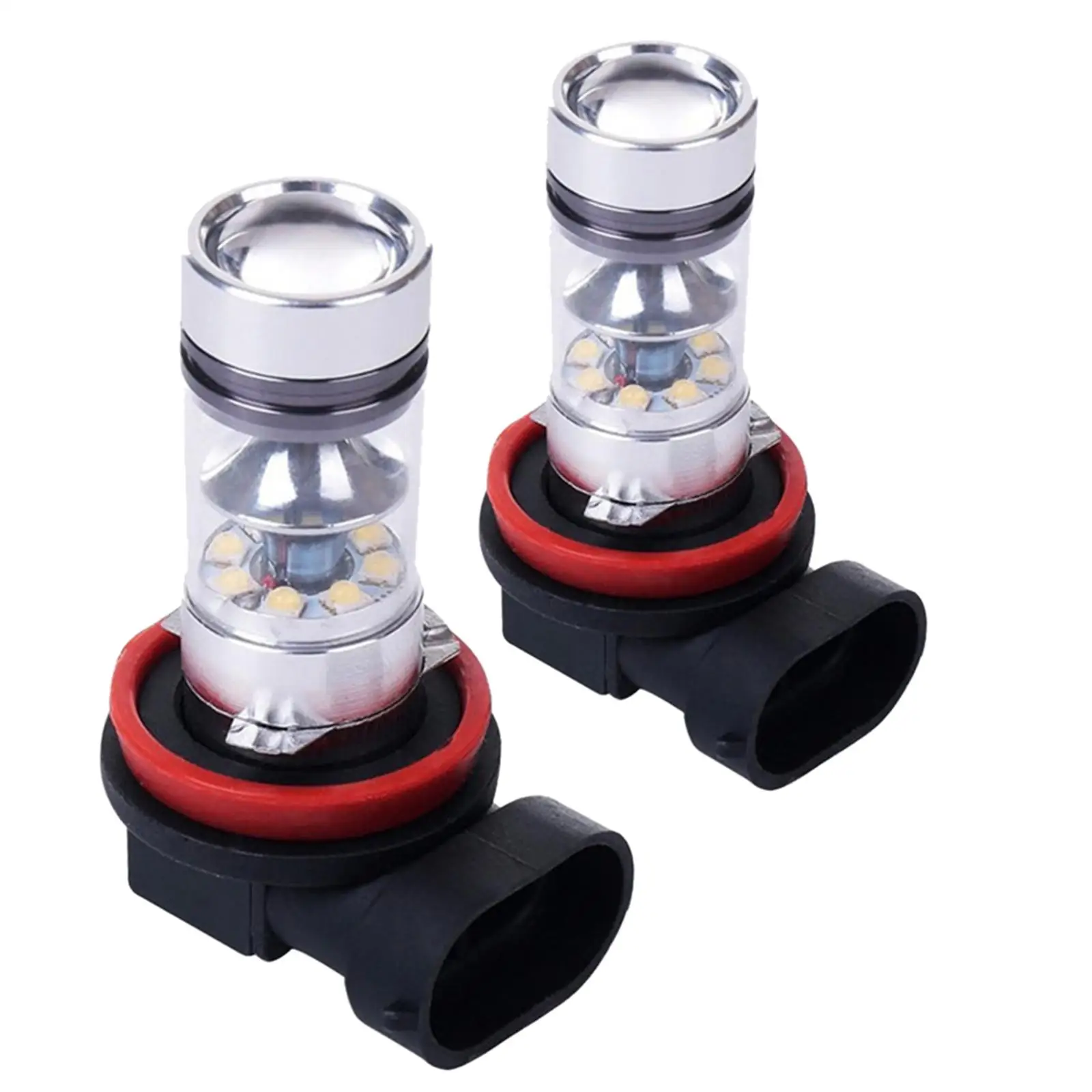 2Pcs Car LED Fog Bulbs LED Fog Light Bulb Replacement Bulb Daytime Running Lights Bright LED Bulbs Driving Light Bulbs