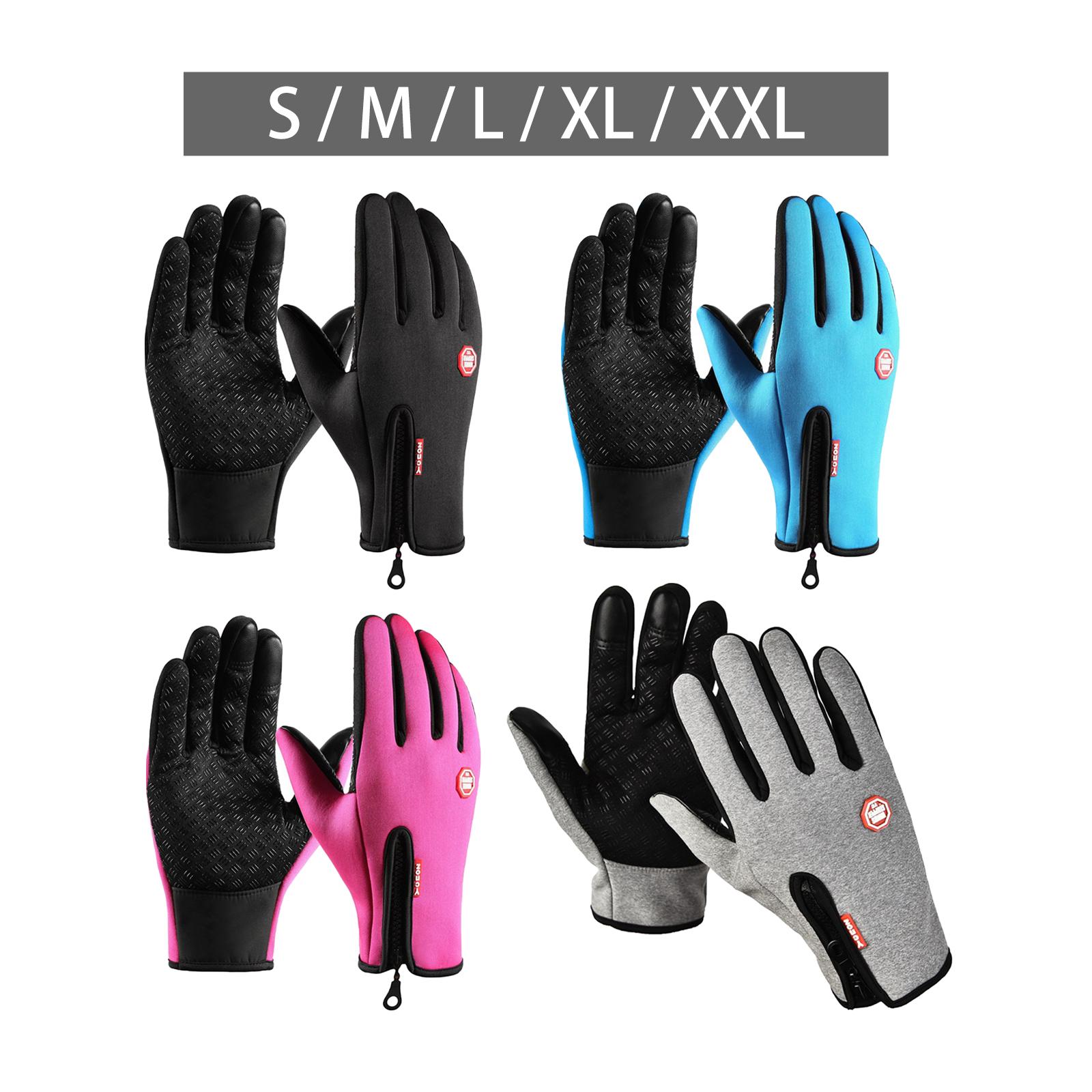 Winter Gloves Non Slip Thermal Waterproof Warm Insulated Windproof for Running Riding Motorcycle Outdoor Sports Adults Unisex