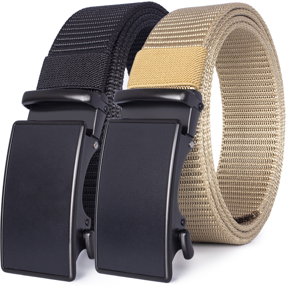 Männer Nylon Leinwand Gürtel Männliche Koreanische Version Alle-Spiel Casual Automatische Schnalle Golf Gürtel Berühmte Marke Gürtel Frauen gürtel für Männer – Detail 16