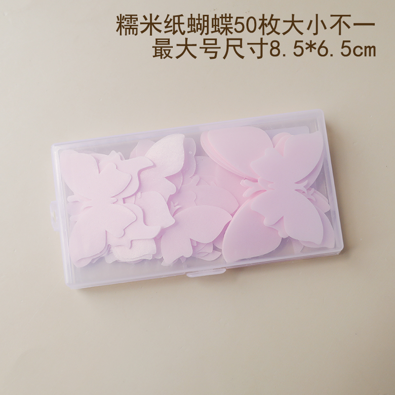 Description Picture 4 of itemWhite Butterfly Cake Decoration Happy Birthday Cake Topper Handmade for Wedding Birthday Party Baby Shower Supplies Gifts