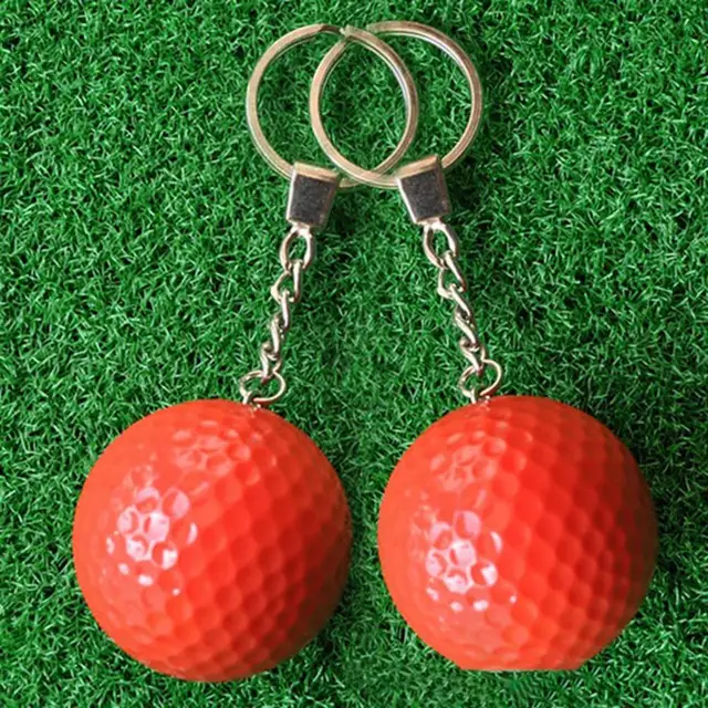 Porte-clés de golf Vert : Balles de golf logotées et