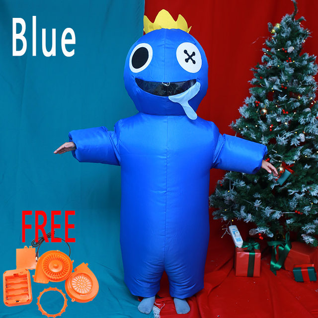 Rainbow Friends Costume Inflatable Kids Girl Men Adult Boy Women Toy  Halloween Christmas Gift Blue Red Disorder Inflable Cosplay - AliExpress