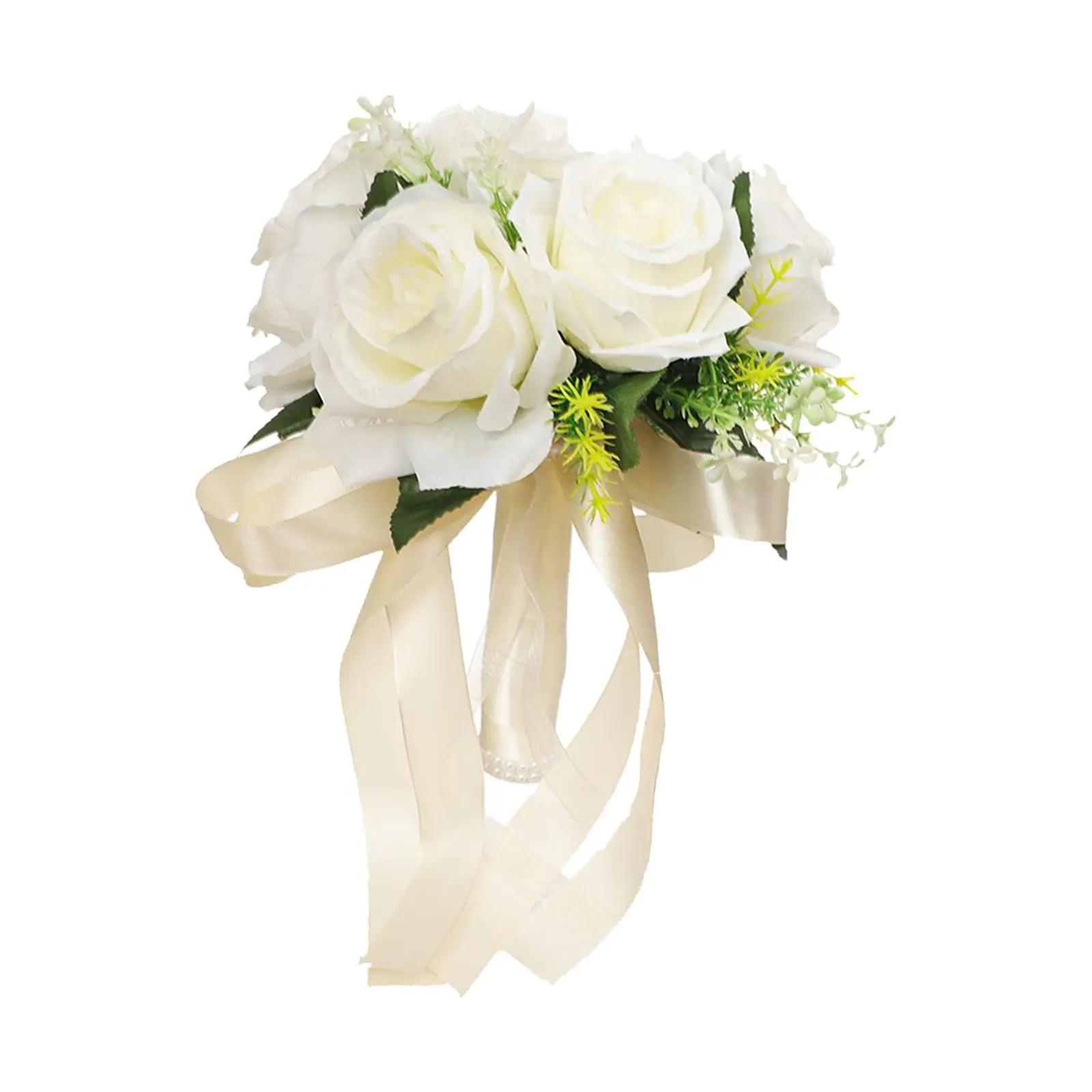 Elegant Wedding Bride Bouquet Arrangement for Engagement Church Graduation Wedding Decor