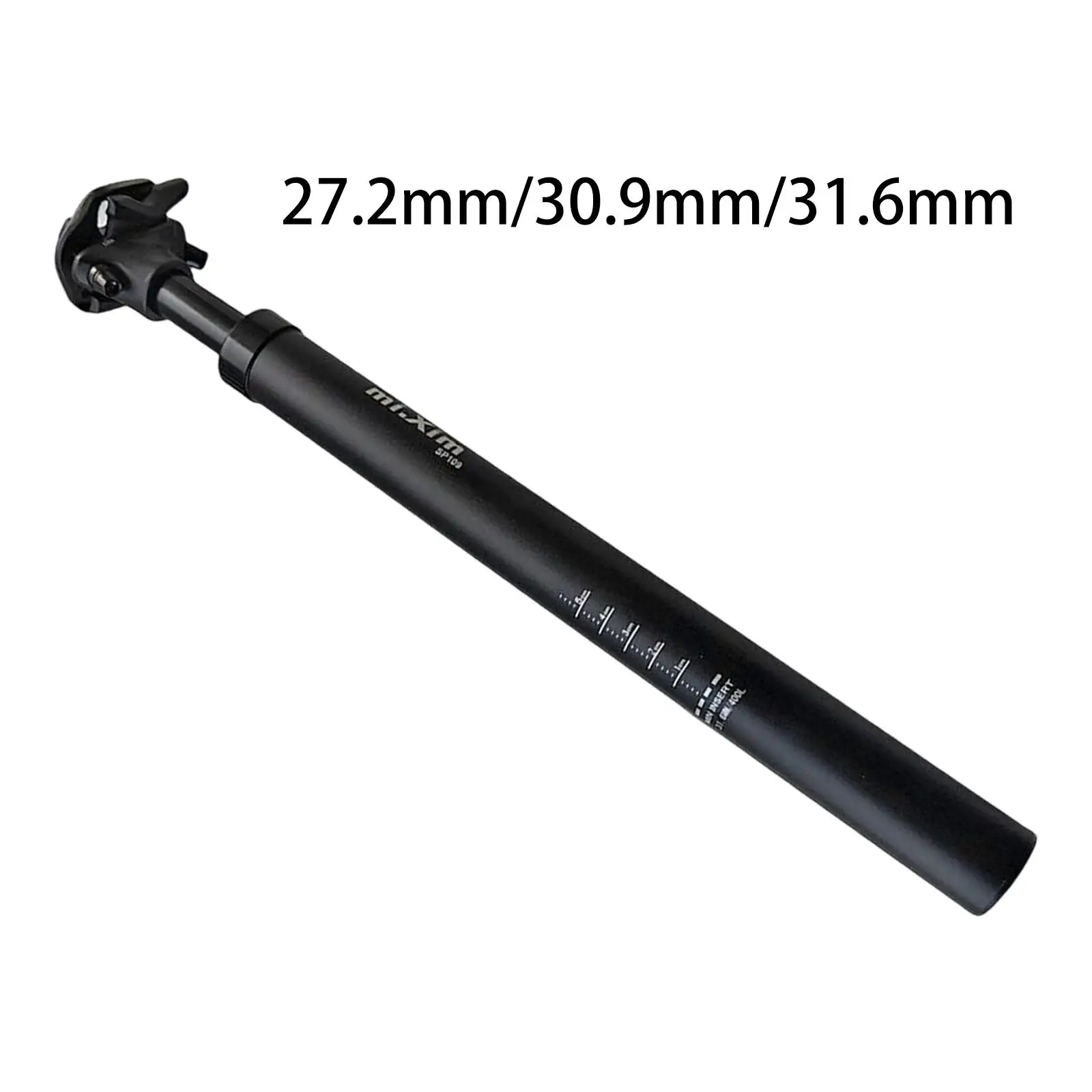 Bike Seatpost Shock Absorber 400mm Seat Post Tube Road Bike BMX Bike Replacement Accessory Parts