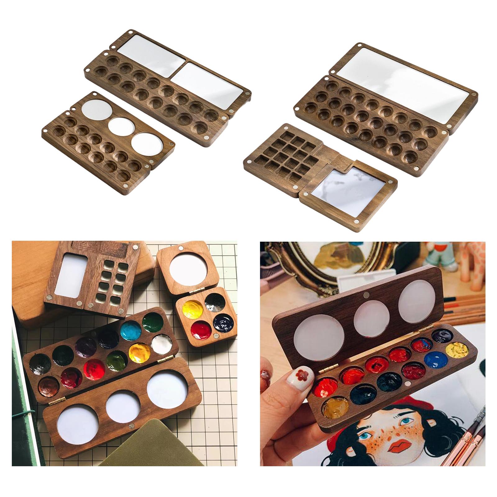 Portable Wooden Oil Paint Palette EllaSeal