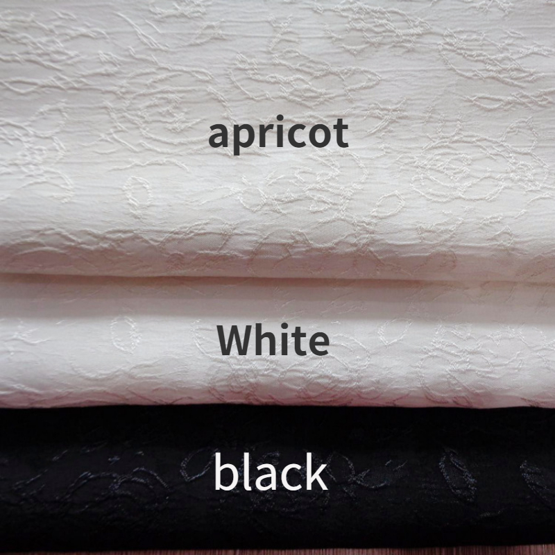 100*140cm Rose Muster Jacquard Kleidung Stoffe Plain Kleid Kleid Anzug Nähen Tuch Unterstützung Tropfen Verschiffen – Detail 7