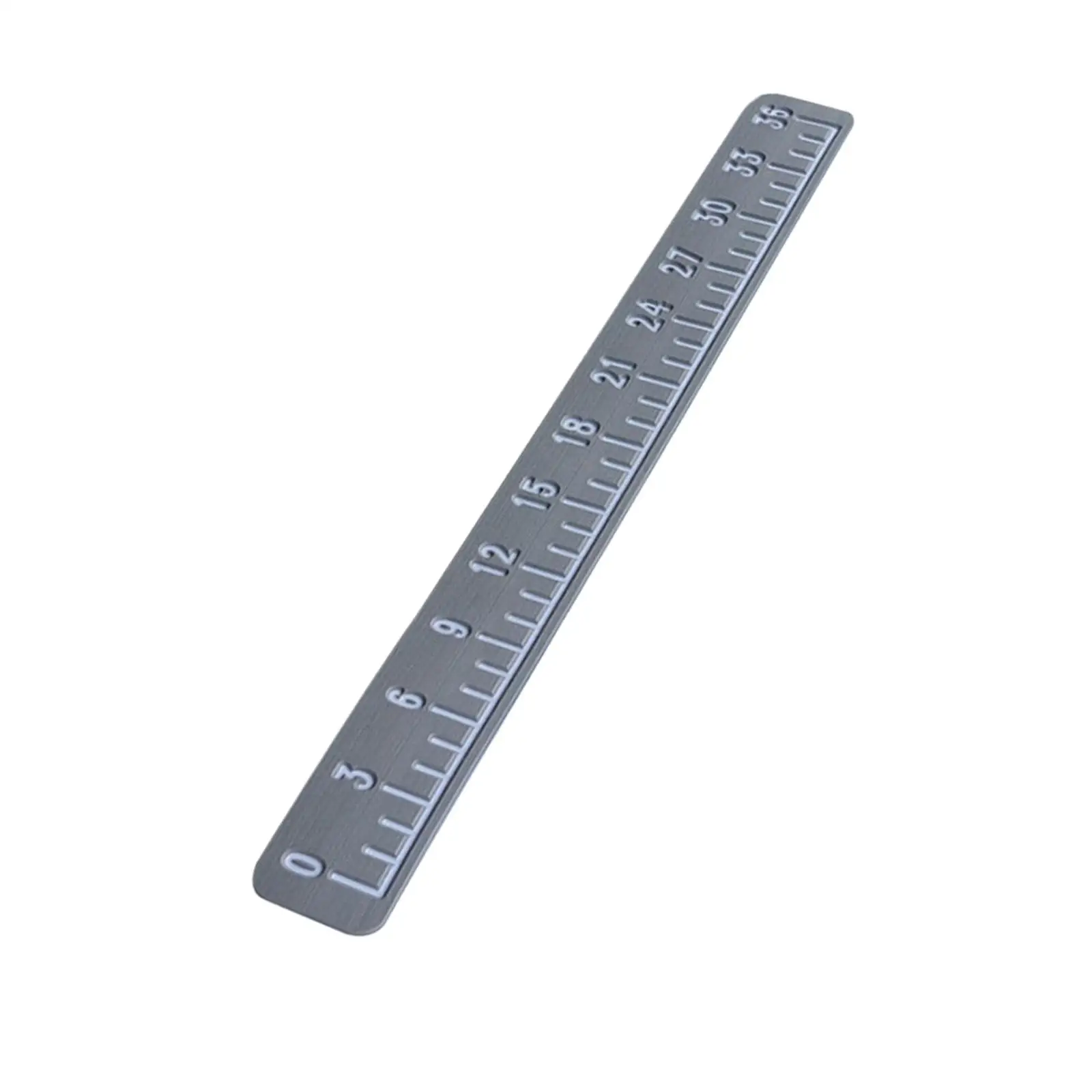 Fish Ruler for Boat 6mm Thickness Etched Numbers Fishing Measuring Tape for Yachts