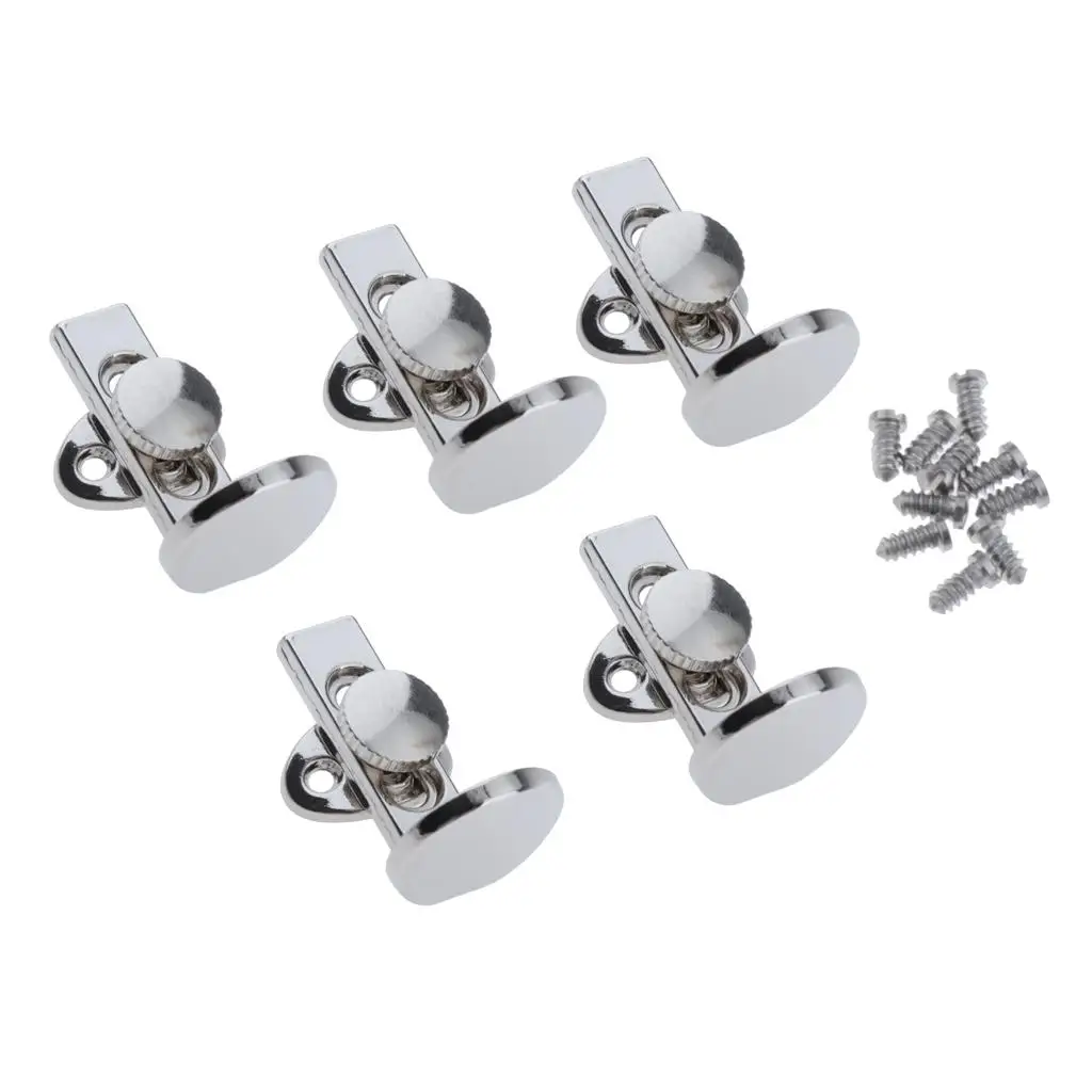 5 Pieces Clarinet Thumb Rest Protector With Screws for Clarinet Instrument