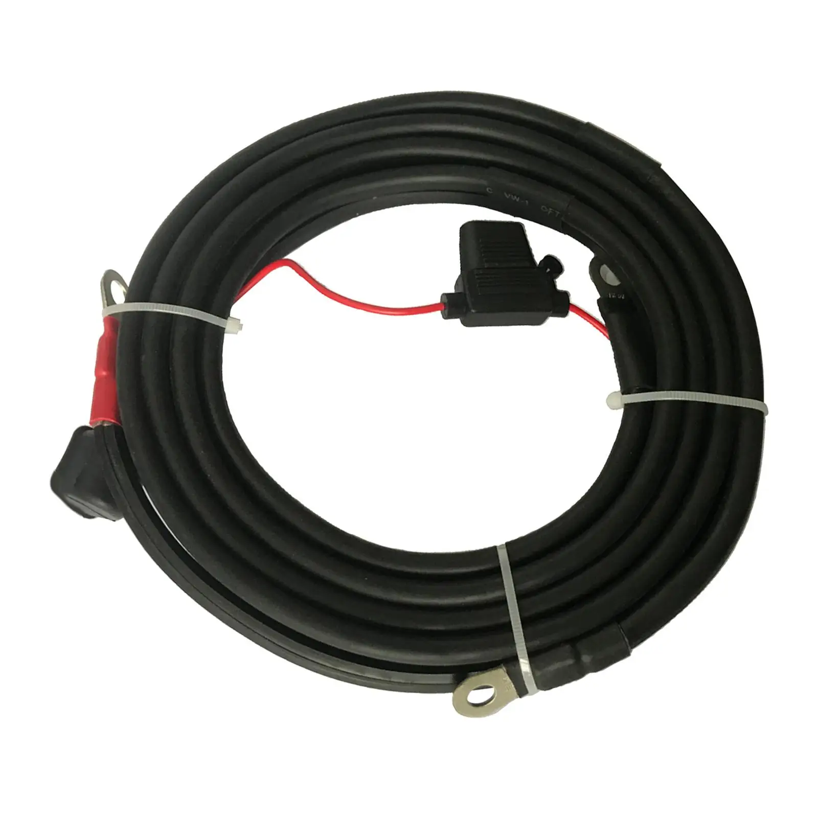 2 Meters Battery Power Cables Leads for Outboard Engine Motor Universal 