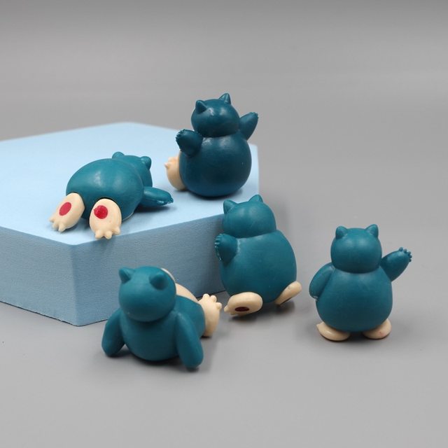 {Icc toy}Pokemon Alakazam Models Snorlax Politoed Figurine