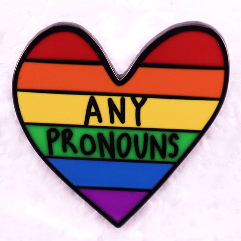 Pronouns Brooch