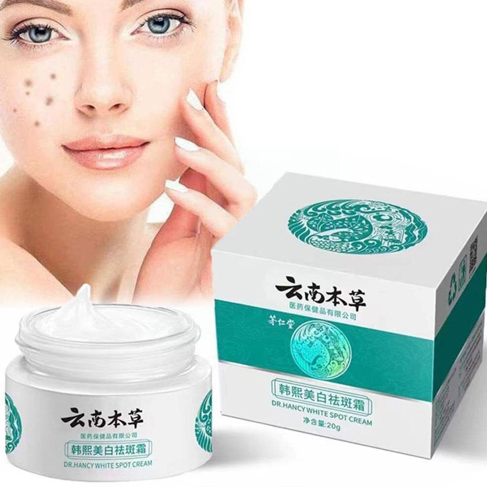 Best of 20g Powerful Yunnan Herb Whitening Freckle Cream Remove Spots Spots Dark Care Acne Face Skin Moisturizing Face Beauty S0H5 Reviews & Tips