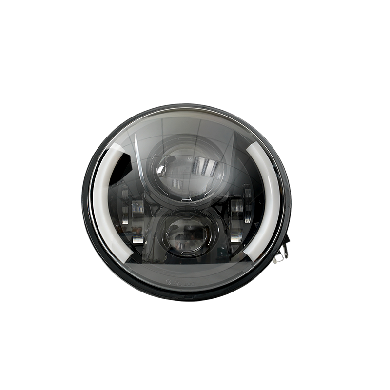 Shop Generic 7" LED Headlights full Halo Angel Eyes Lights for Mazda