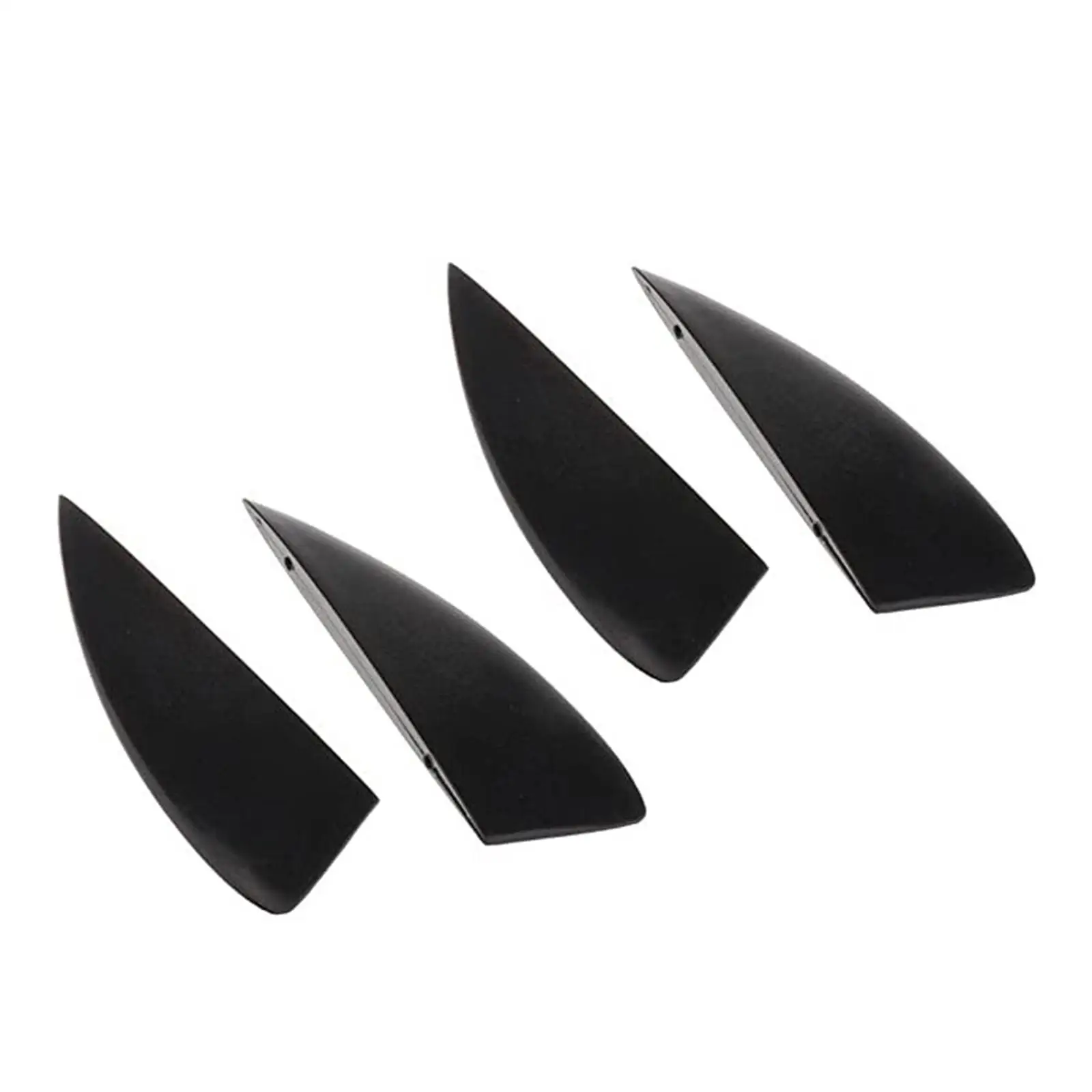 4x Kiteboard Fin with 8 Gasket Wakeboard Replacement Fins Surfboard Fins for Paddleboard Longboard Beach Surfing Water Sports