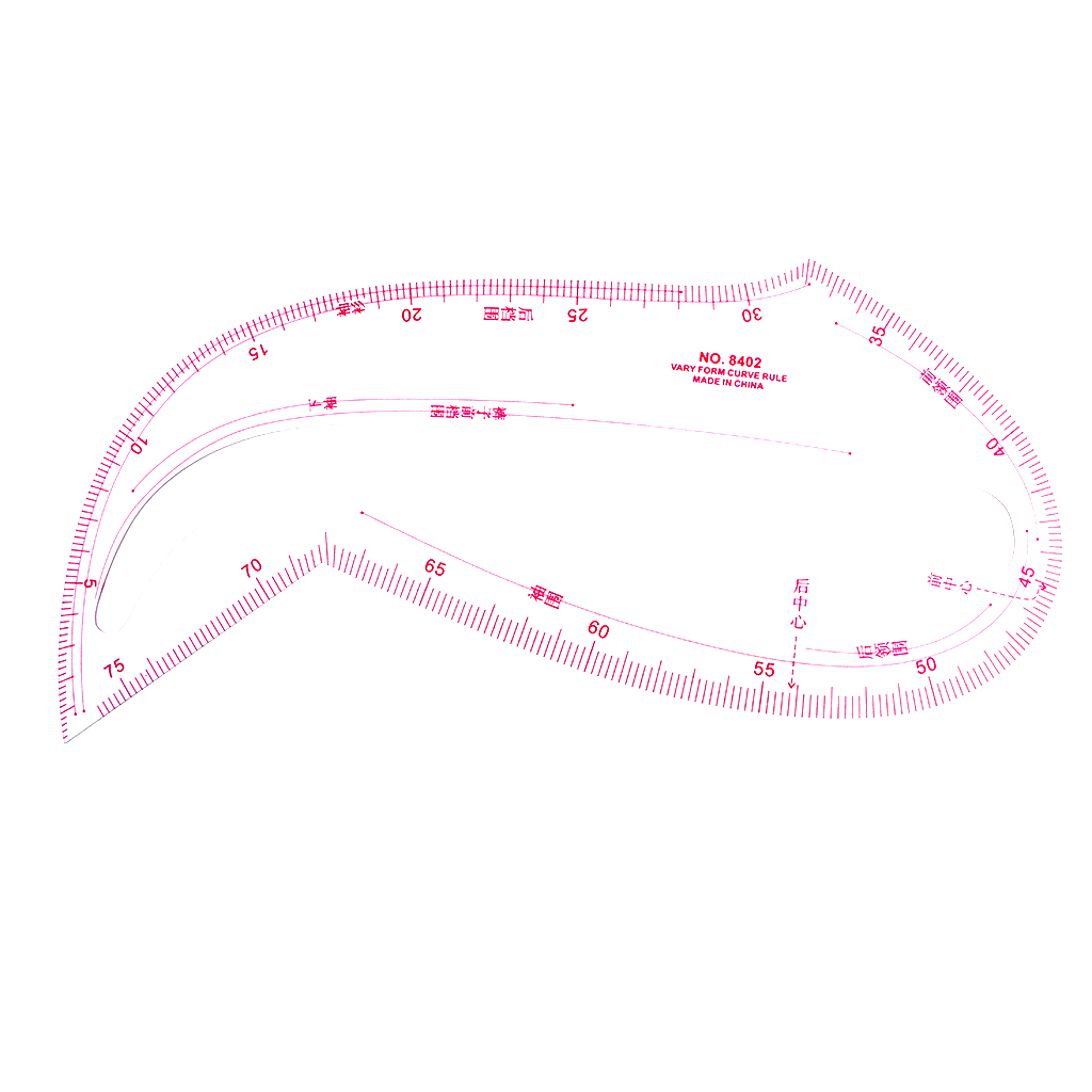 1 Piece Multi-function Armhole Curve Ruler Measure for Sewing Dressmaking Tailor