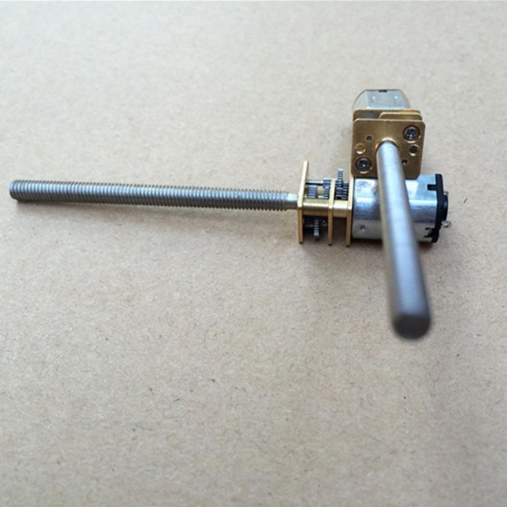 S80695580bfe84af8bba3cb193b2d7737A DC 6V/12V metalowy motoreduktor 15-600 obr./min N20 elektryczny mikro redukcja prędkości silnik do Model robota samochodowego Mini metalowy motoreduktor M3