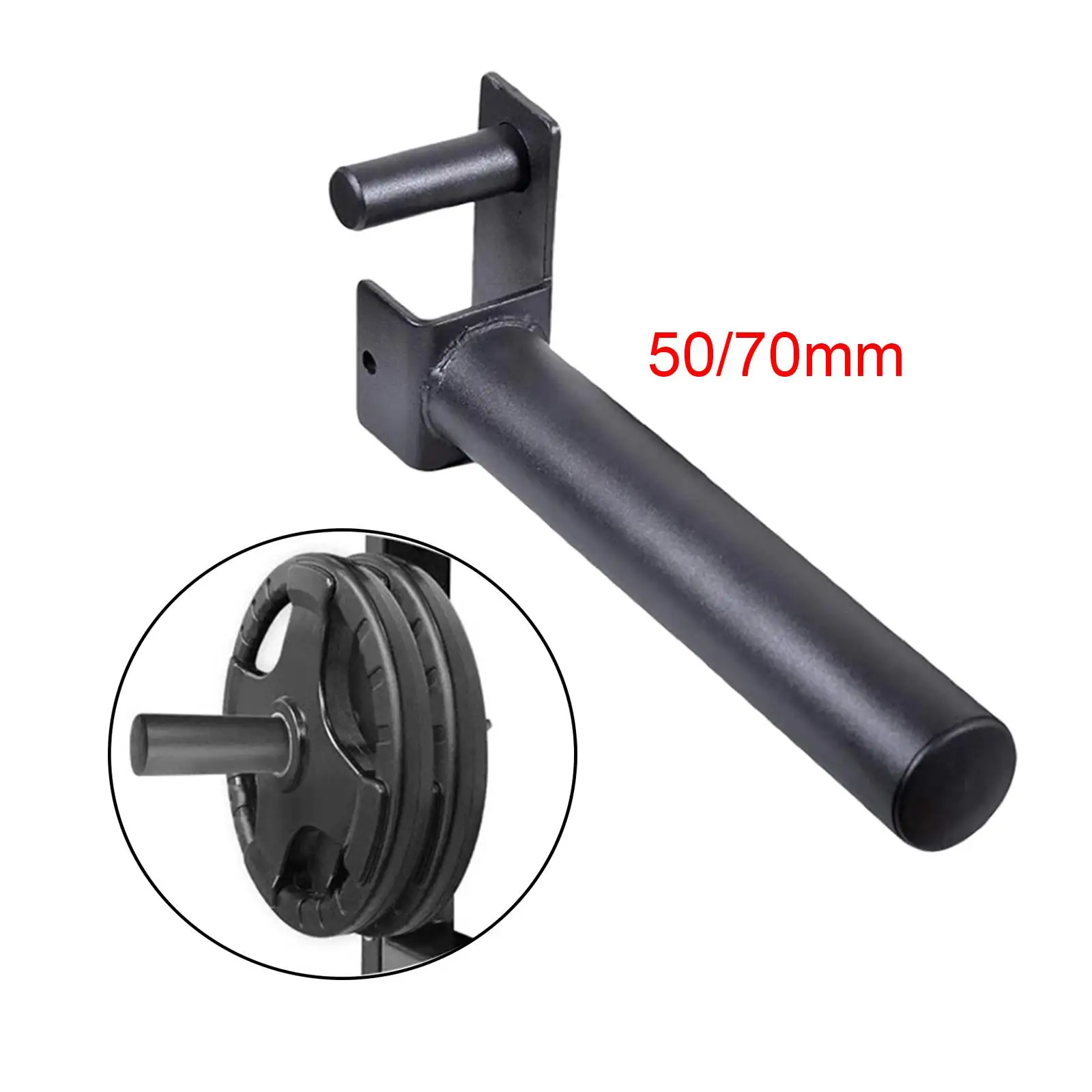 Weight Plates Storage Weight Plates Holder for Squat Rack Heavy Duty Weights Storage Rack for Workout Weight Lifting Accessories