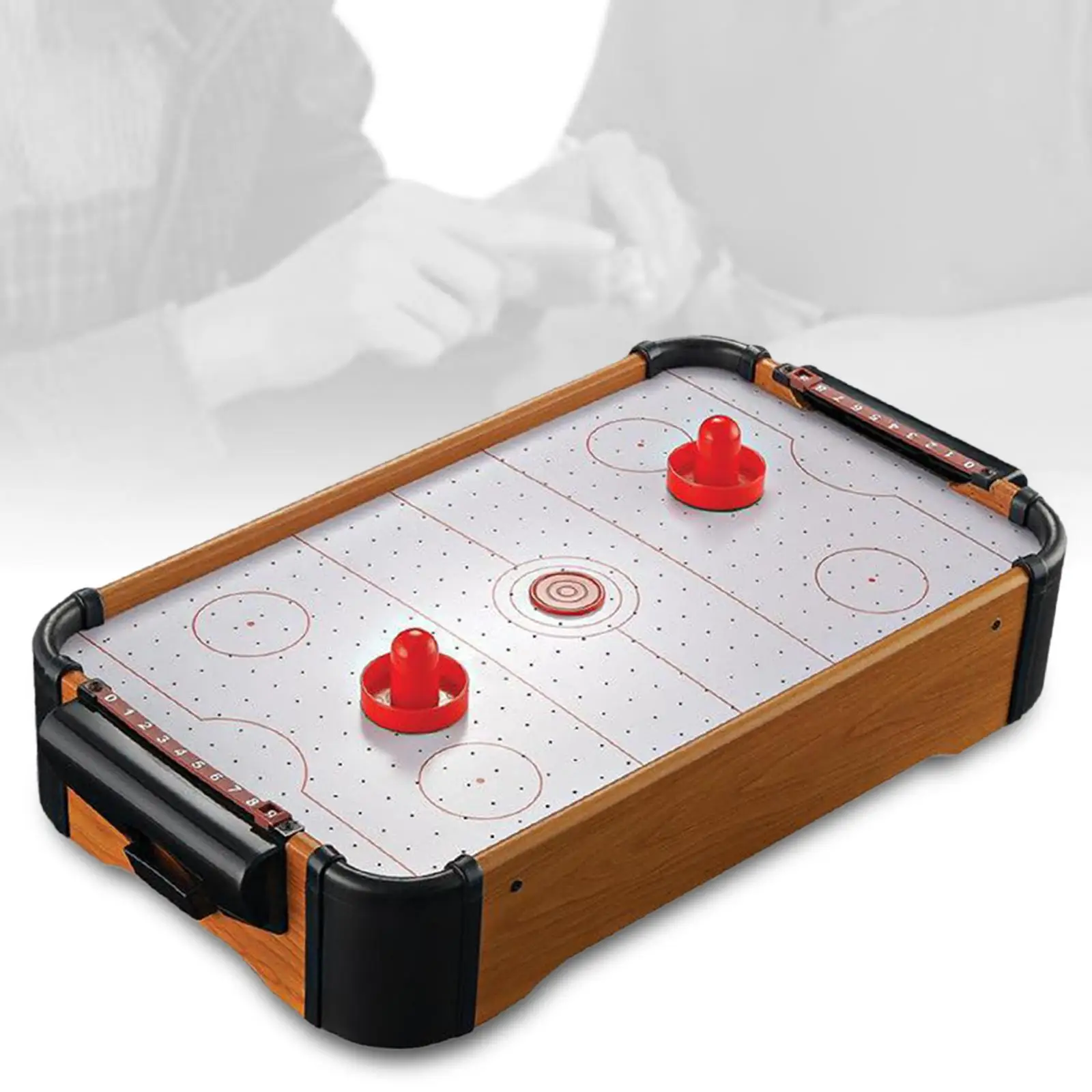 Cute Hockey Game Set Tabletop Football Board family Sport Game Educational Toys Tabletop Air Hockey for Adults Kids
