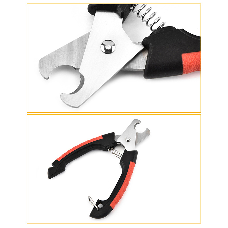 Title 2, Professional Pet Dog Nail Clipper Cutter Stainl...