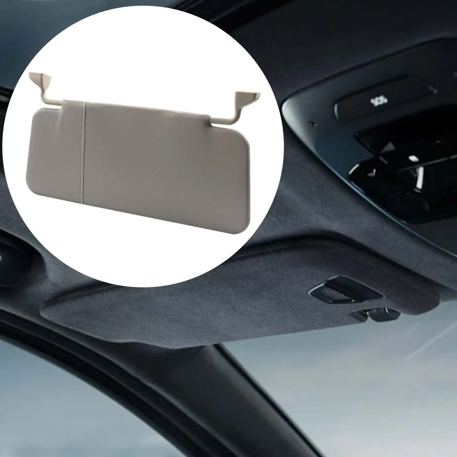 Sun Visor Shield Universal Sunproof Plate Grey Replaces for Construction