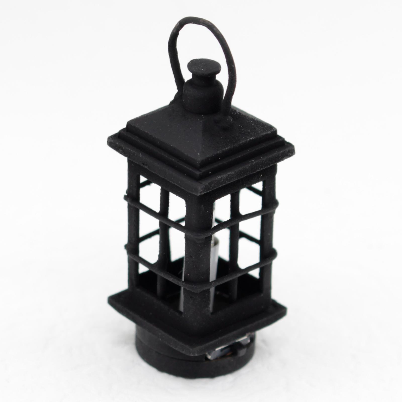Model Lights Textured Ornaments for Dollhouses Photography Props Living Room