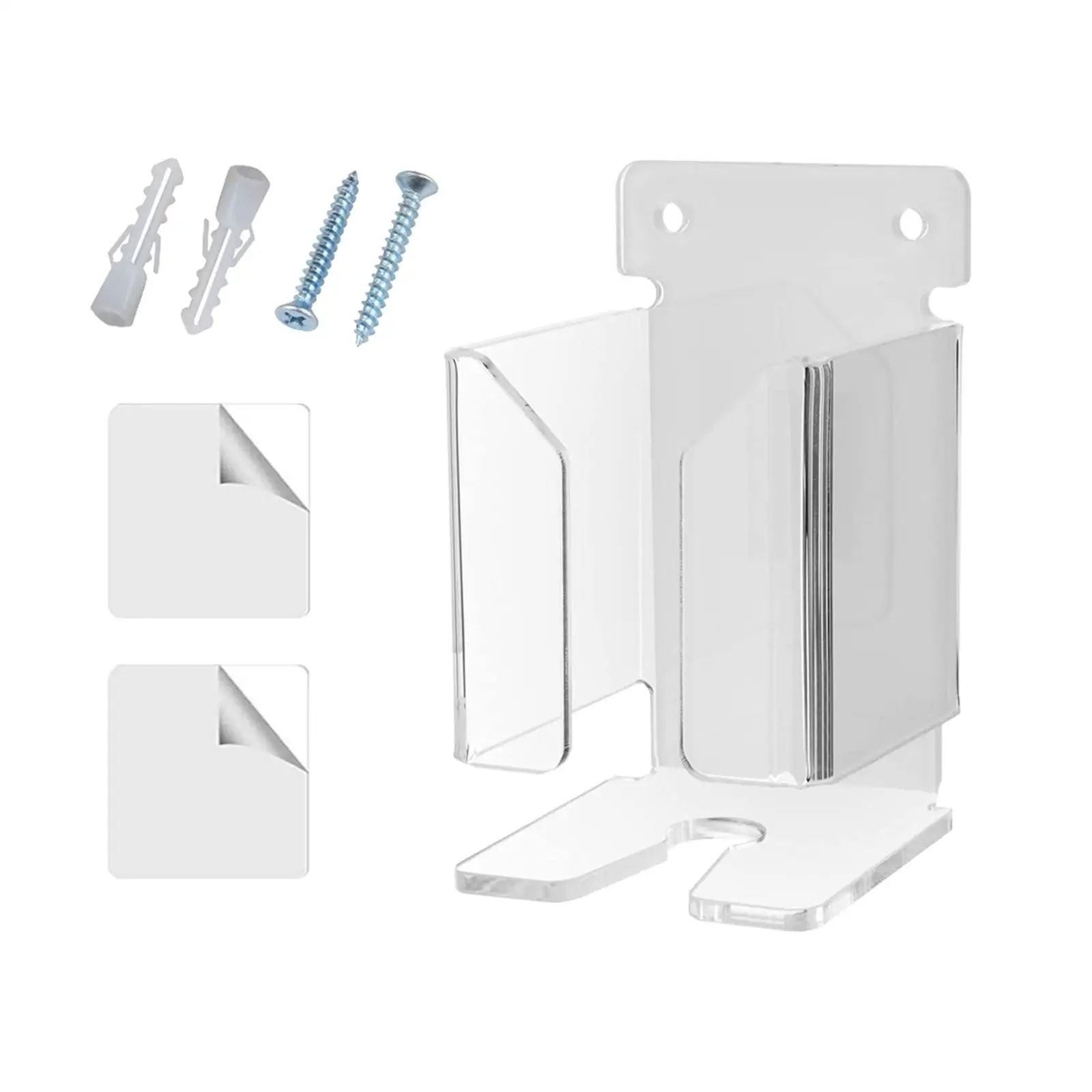Wall Mount Electric Shaver Holder Utility Toothpaste Shaver Storage Two Installation Shaver Hanger for Electric Shaver Bathroom