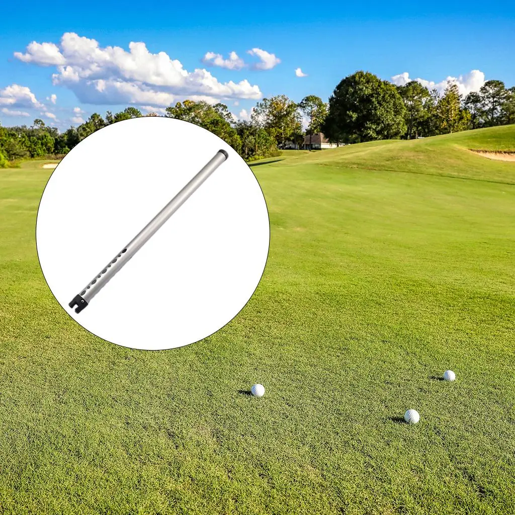 Aluminum Alloy Golf Balls Retriever Golf Ball Picker Tube for Training Practice Parts