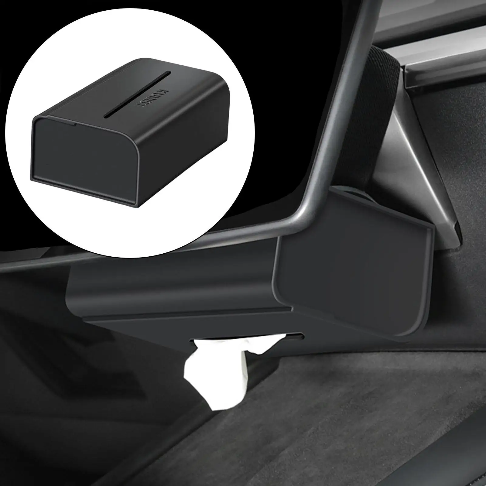 Silicone tissue Holder Vehicle Accessories Auto Tissue Box Storage Cases Center Console Armrest Box