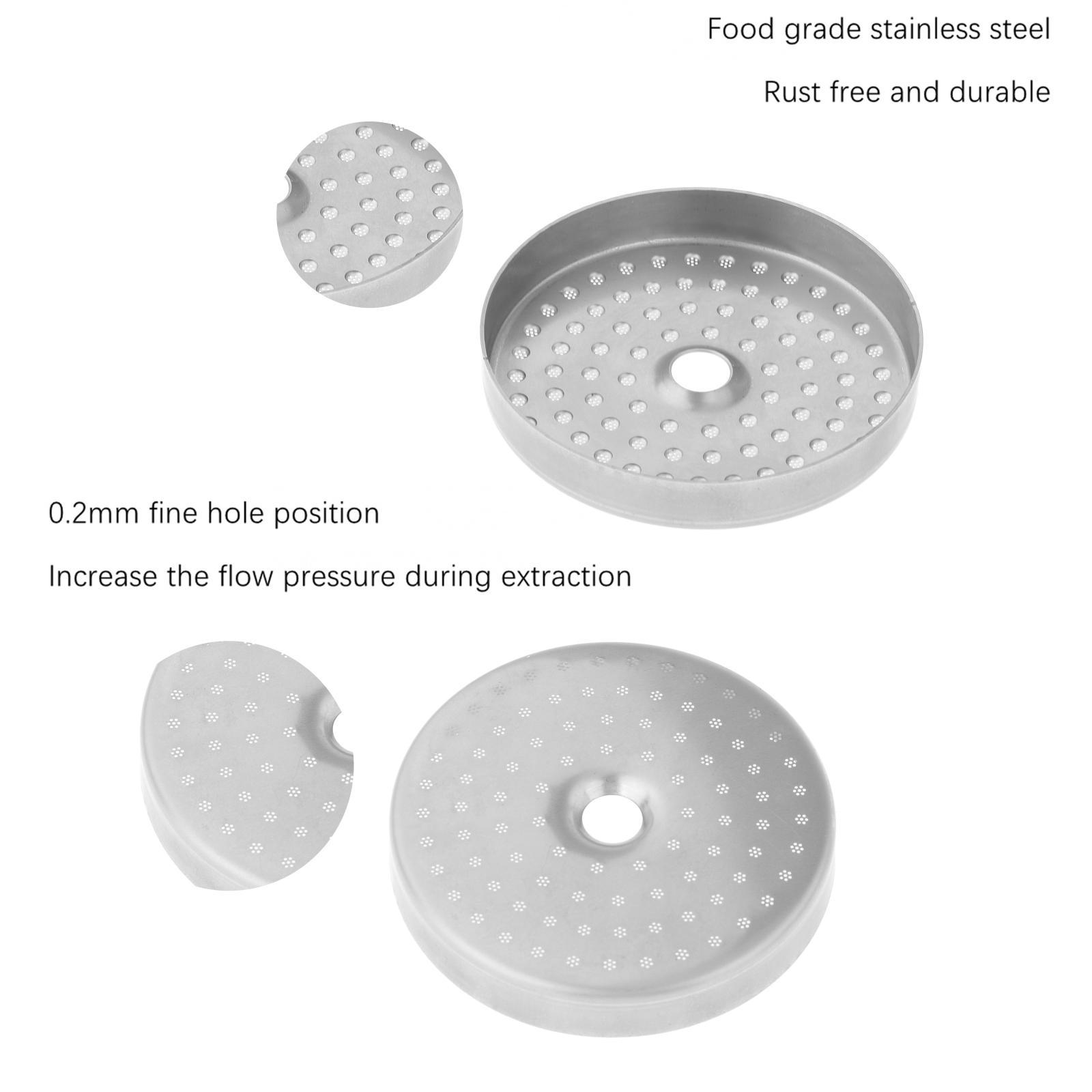 304 Stainless Steel Coffee Portafilter Screen Filter 200 grade Filter Screen 450 875 Accessories Parts Coffee Maker