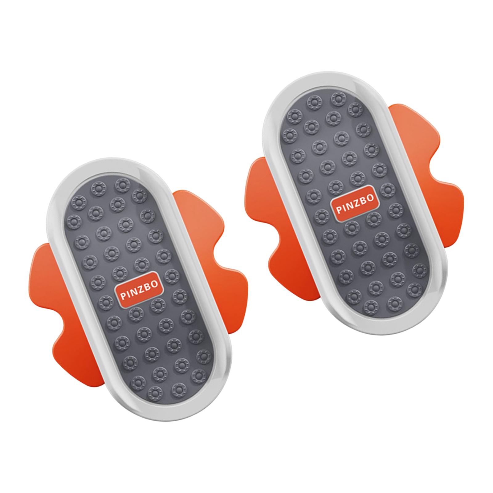 2x Waist Twisting Disc Aerobic Exercise Massage Foot Sole Slim Machine Balance Boards AB Twisting Board for Fitness Shaping