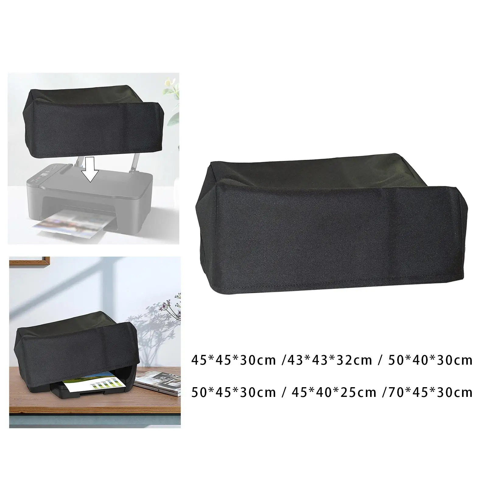 Printer Cover Waterproof Universal Durable Rainproof Foldable Copiers Protective Cover Reusable Printer Jacket Oxford for 9015