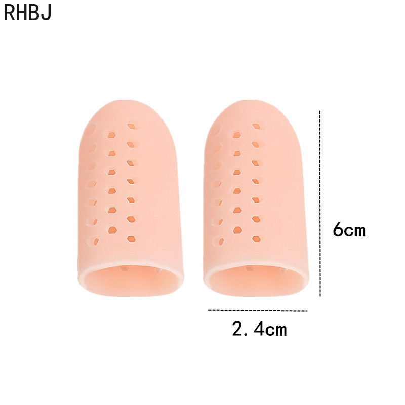2 Stück Silikon-Finger- und Zehenschutz, Hühneraugen-Zehenschutz, Daumen-Überlappungs-Schutz, Schmerzlindernde Hülle, Zehenspreizer, Fußpflege-Tools – Detail 18