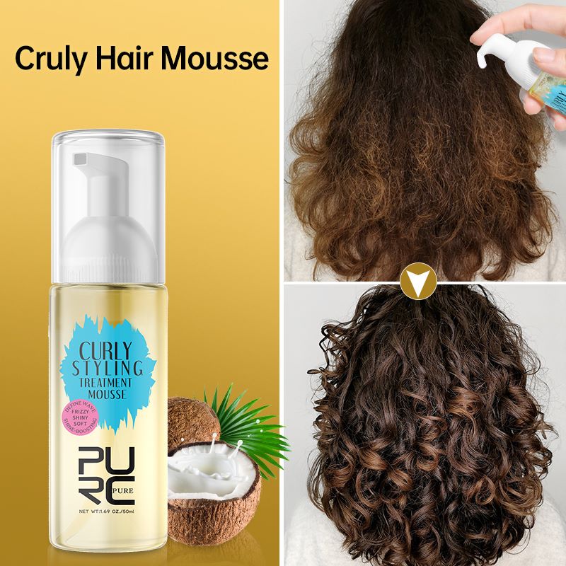 Best of PURC Smoothing Curly Hair Products Professional Repair Damaged Hair Treatment Cream Magic Hair Care For Women Reviews & Tips