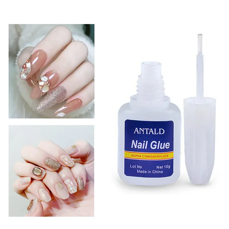 Best of 10ml Nail Glue For Fake Nails Rhinestones Gel For Manicure Fast Drying Adhesive Glue For False Nail Tips Stick Gems Polish Reviews & Tips