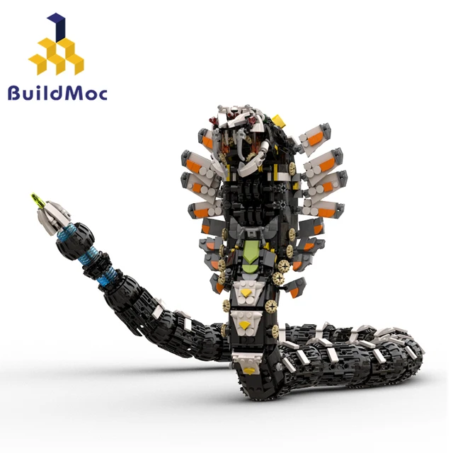 BuildMoc Horizon Slitherfang Monster Building Blocks West Zero 