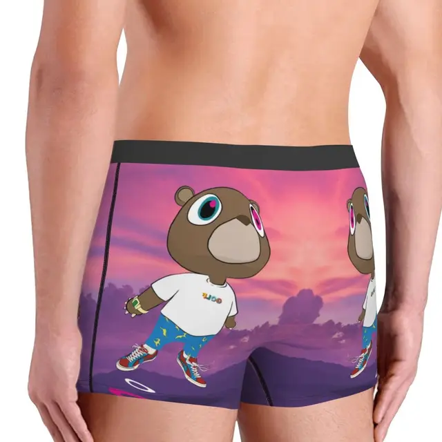 Funny Kanye West Meme Underwear Men Sexy Printed Custom Boxer Shorts  Panties Briefs Soft Underpants