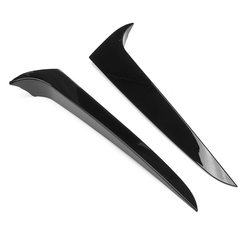 Auto Hinten Fenster Seite Splitter Stamm Diffusor Canards Spoiler ABS Für BMW X3 F25 2011-2017 Auto glänzend Schwarz Spoiler Zubehör – Detail 6