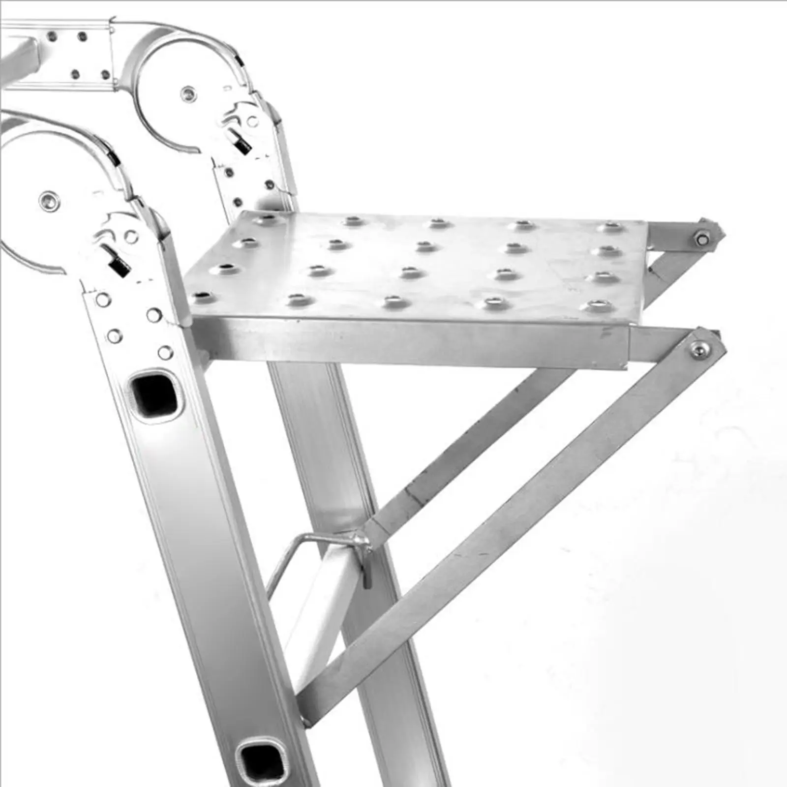 Ladder Work Platform Durable Wide Pedal Practical Attachment Work Ladder Tray for Pantry Kitchen Office Household Painters