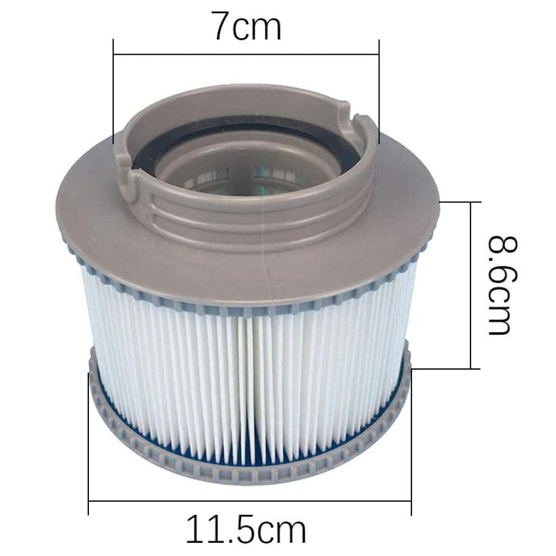Description Picture 4 of itemPool Filter for MSPA FD2089 K808 MDP66 Camaro Blue Sea Elegance Hot Tub Spa Cartridges retail Swimming Pool Filter Element