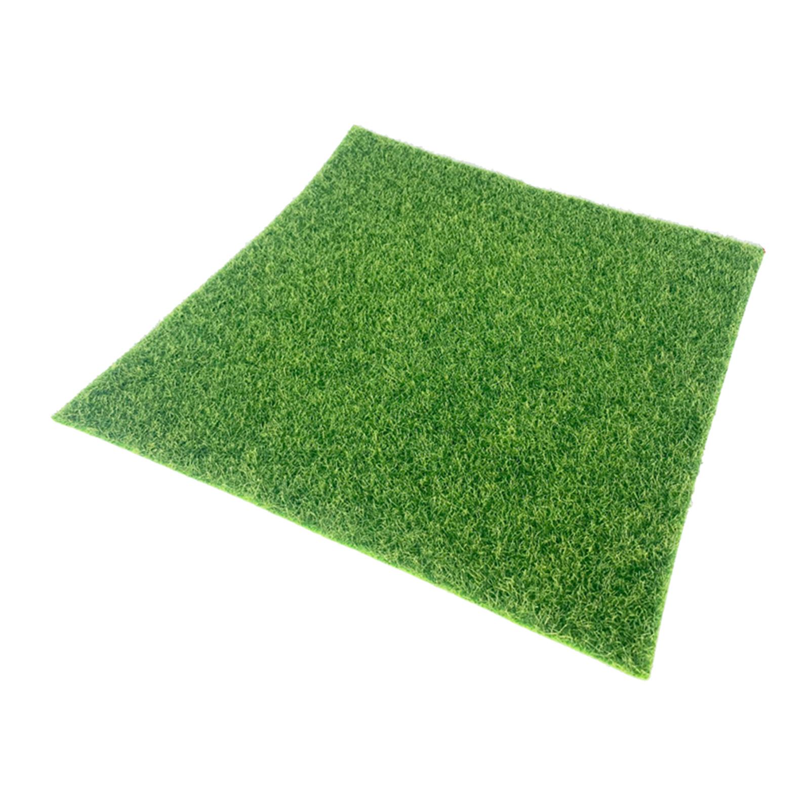 Fake Grass Mat Dogs training Area Carpet Turf Lawn for Sand Table Patio DIY Micro Landscape Balcony Decor