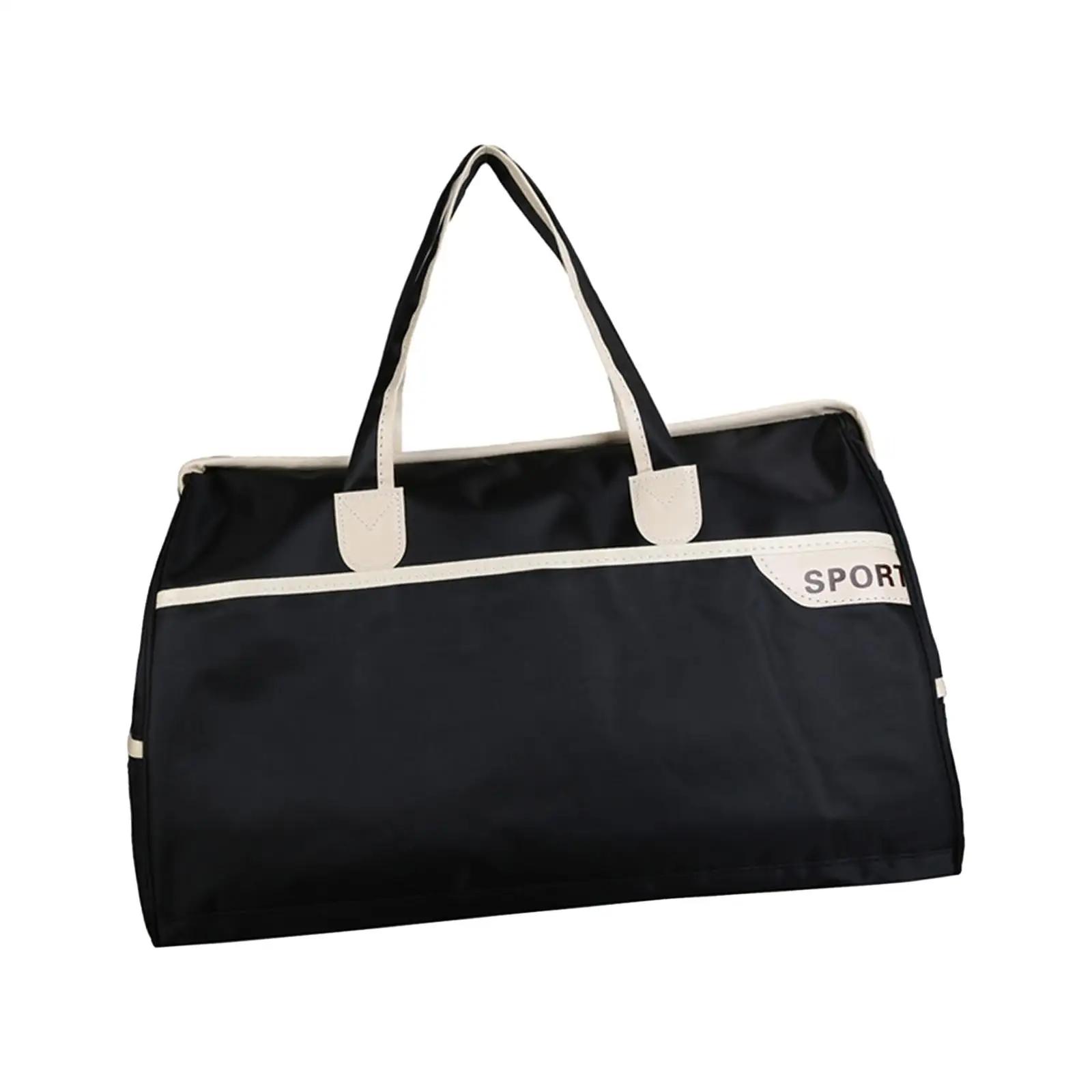 Sports Gym Bag Multipurpose Carry on Organizer Shoulder Bag Folding Travel Duffel Tote Bag for Picnic Exercise Trip Yoga Outddor
