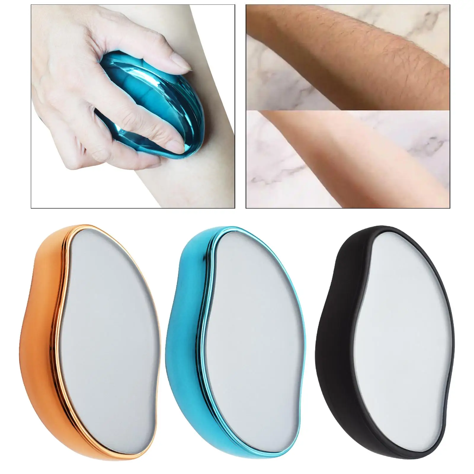 Hair Removal Epilators Reusable Portable Crystal Hair Eraser for Body Arm Women Men