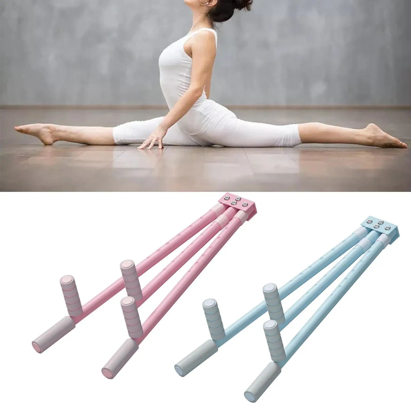 3 Bar Leg Device Leg Flexibility Stretching Machine Exercise Equipment Leg Split Spreader for Ballets Yoga Sports Fitness