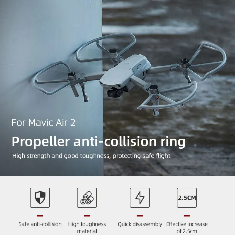 for Mavic Air 2 Propeller anti- 7 collision ring High strength and good toughness