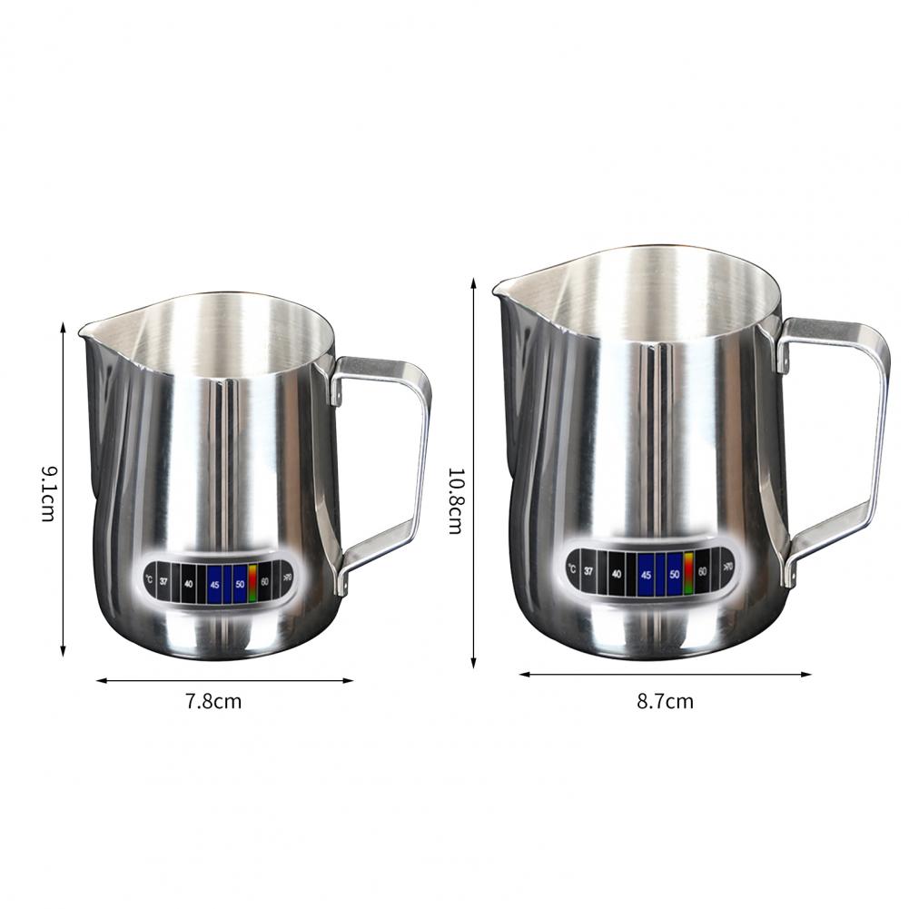 Description Picture 2 of itemCoffee Latte Milk Frothing Jug Milk Frother Pitcher Stainless Steel Jug Espresso Barista Pitcher Milk Pot Coffee Accessories