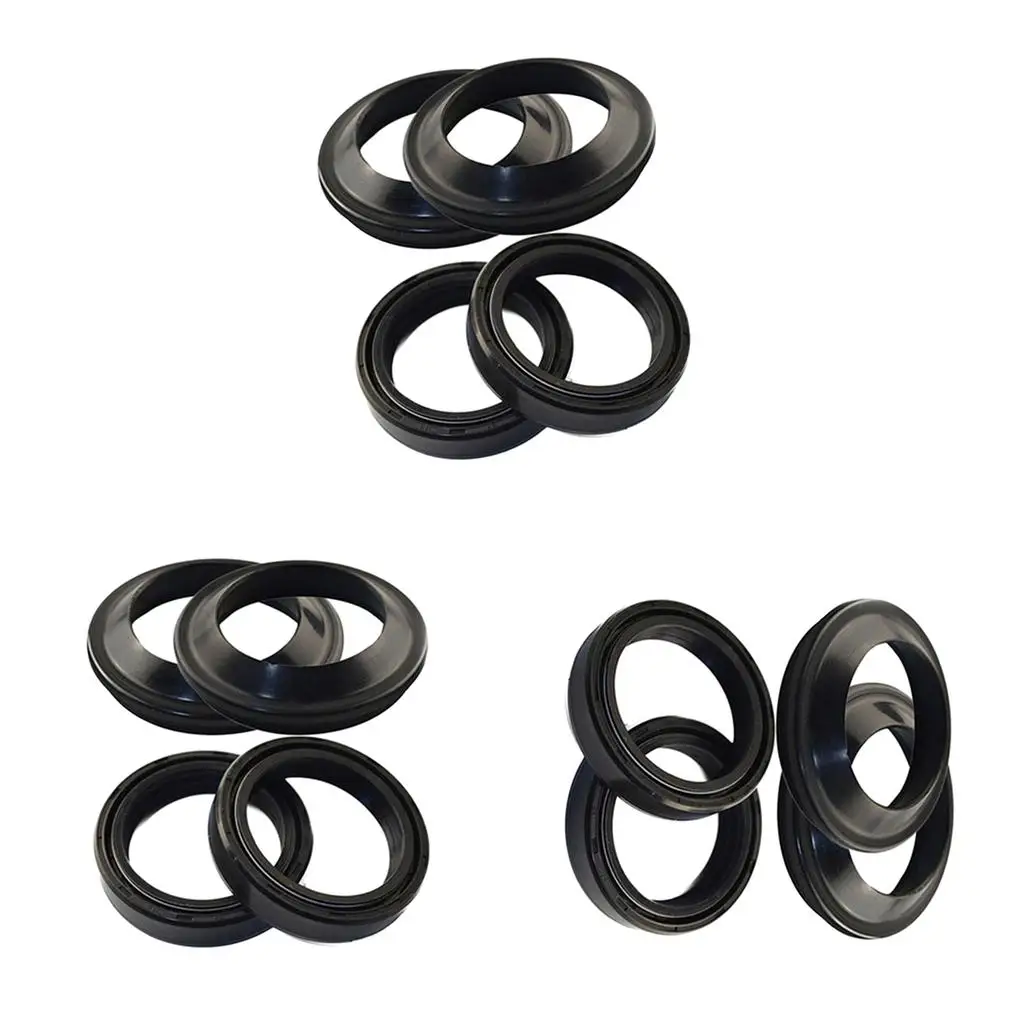    Motorcycle   Rubber   Front   Fork   Oil   Dust   Seals      41mm   X   54mm   X   11mm