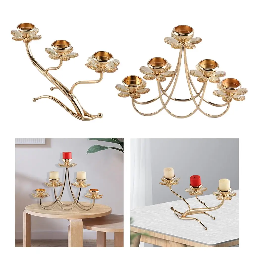 3/ Candle Holder Candle Holder Candle Holder  for Home Wedding  and Party Holiday Decor Ornaments