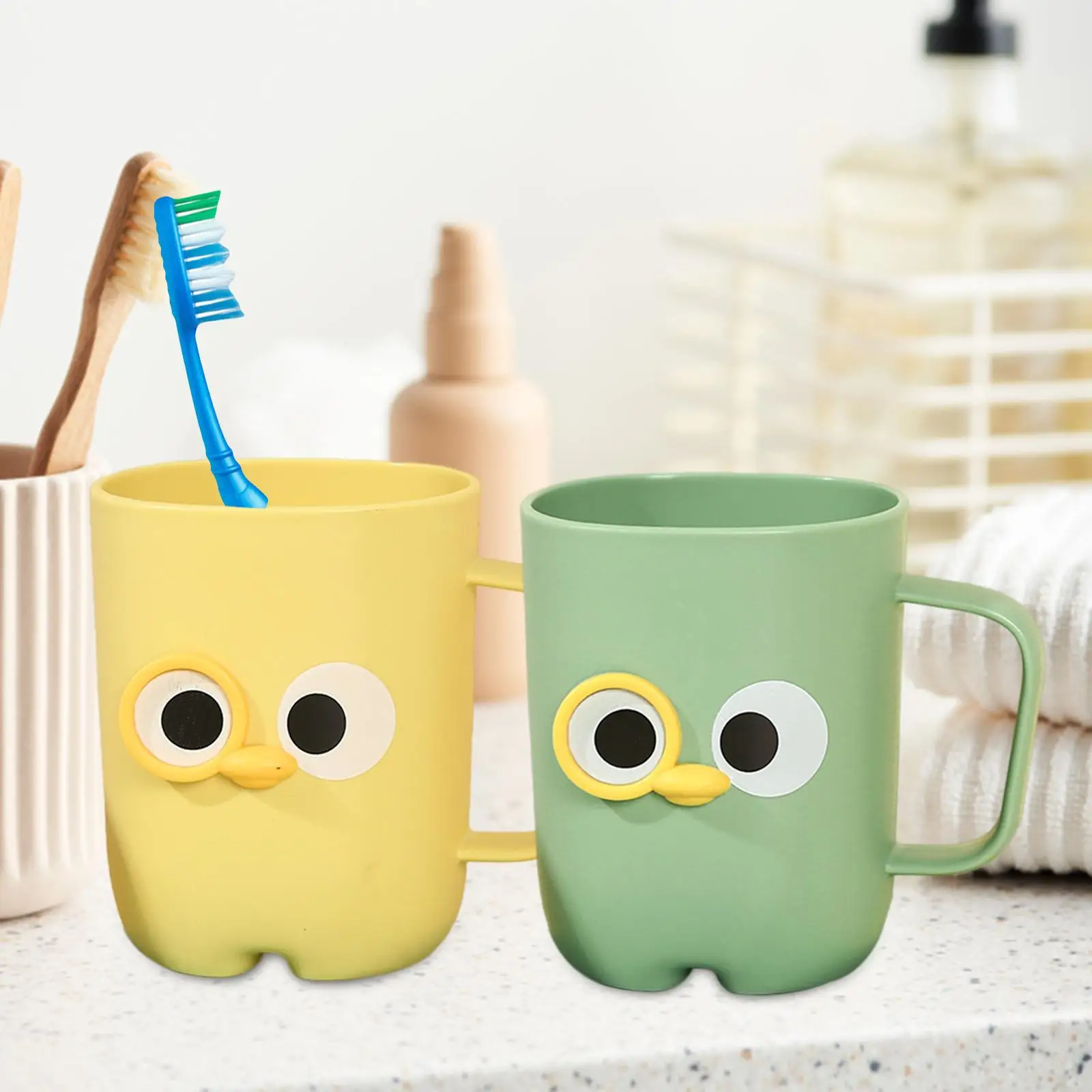 Toothbrush Holder Storage Washing Cup for Bathroom Home Boys Girls