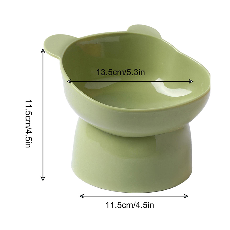 Title 1, Slanted Cat Bowls Raised Anti-vomiting Cat Feed...